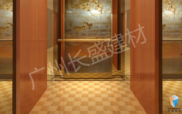 長盛鋁蜂窩板電梯內(nèi)飾應(yīng)用效果圖