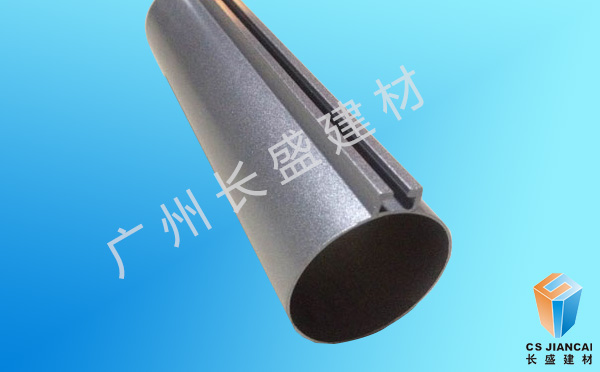 鋁本色圓管鋁方通實拍圖