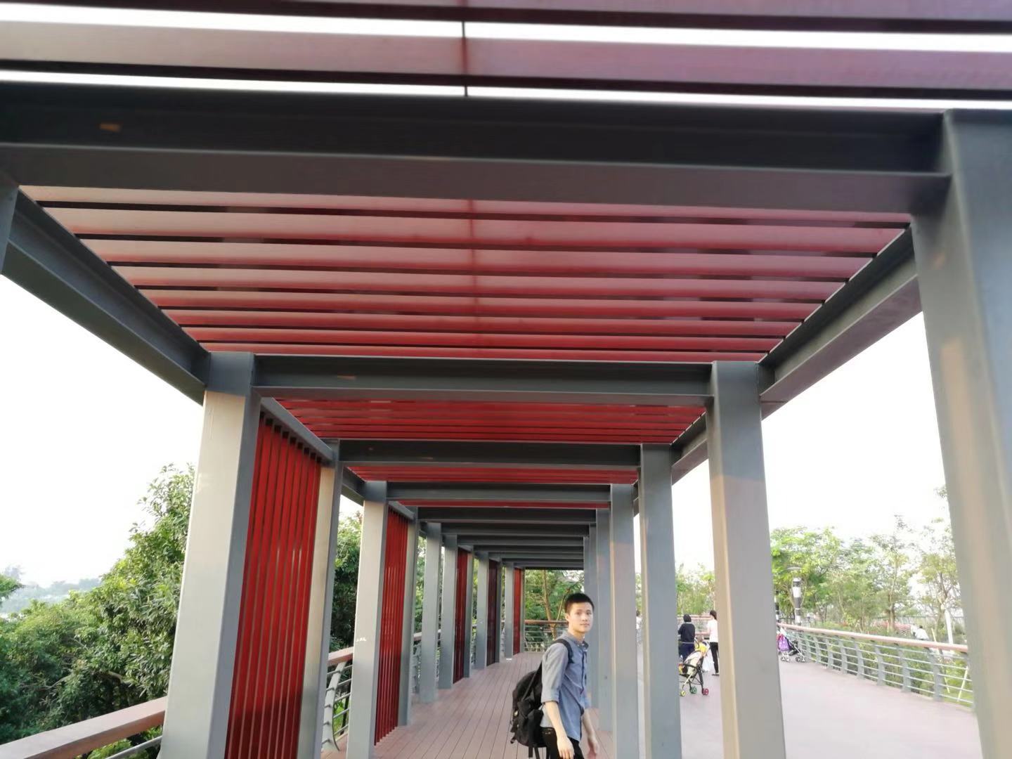 鋁方通吊頂效果圖